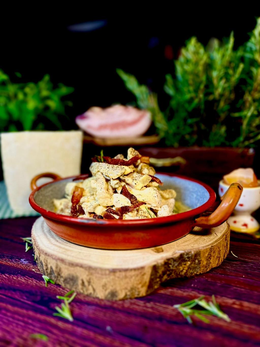 Pollo alla Carbonara