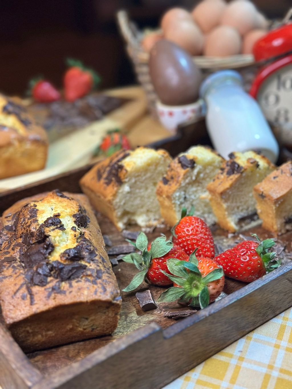 Plum Cake con Gocce di&nbsp;Cioccolato