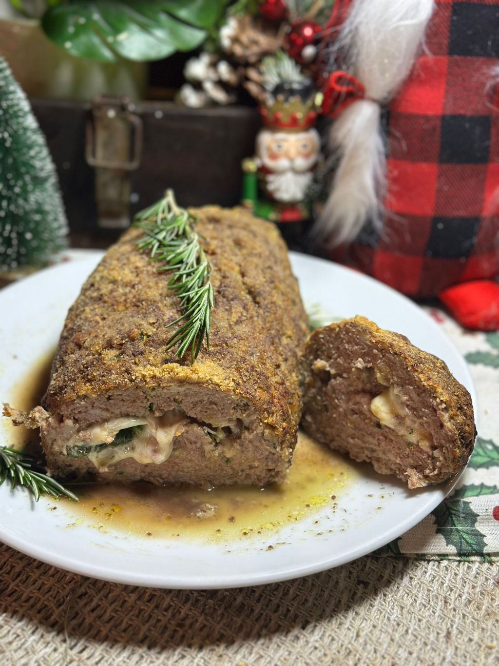 Polpettone di Natale&nbsp;ripieno