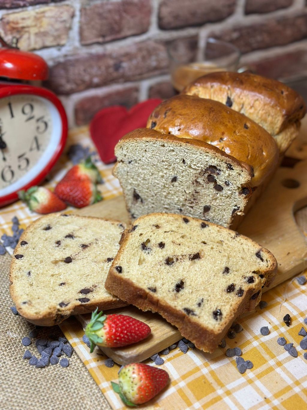 Pan brioche al caffè e gocce di&nbsp;cioccolato