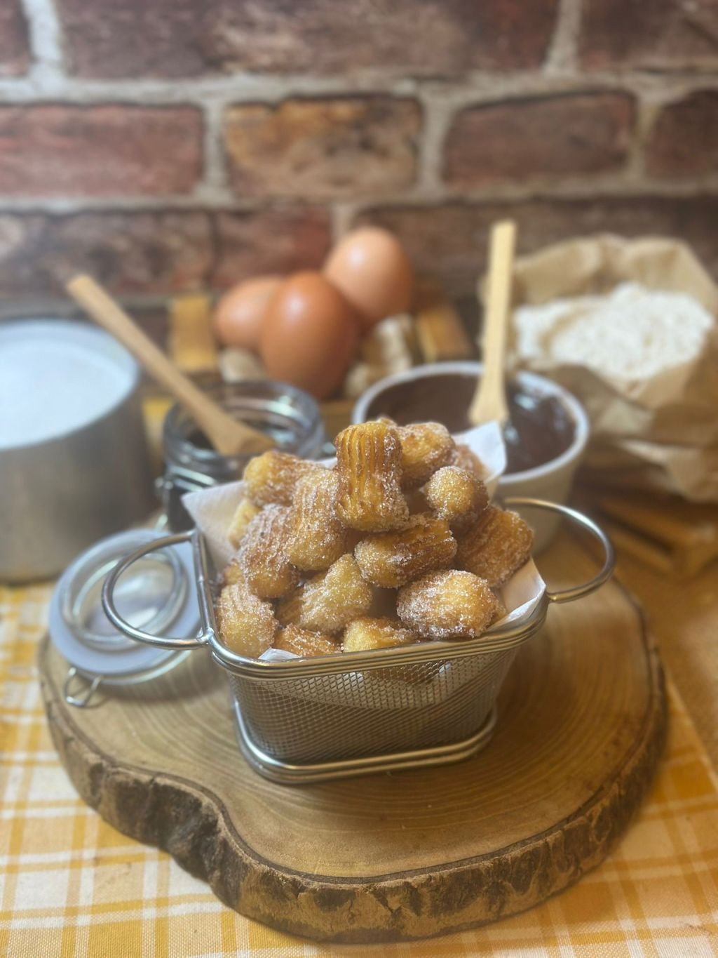Churros croccanti fuori e morbidi&nbsp;dentro