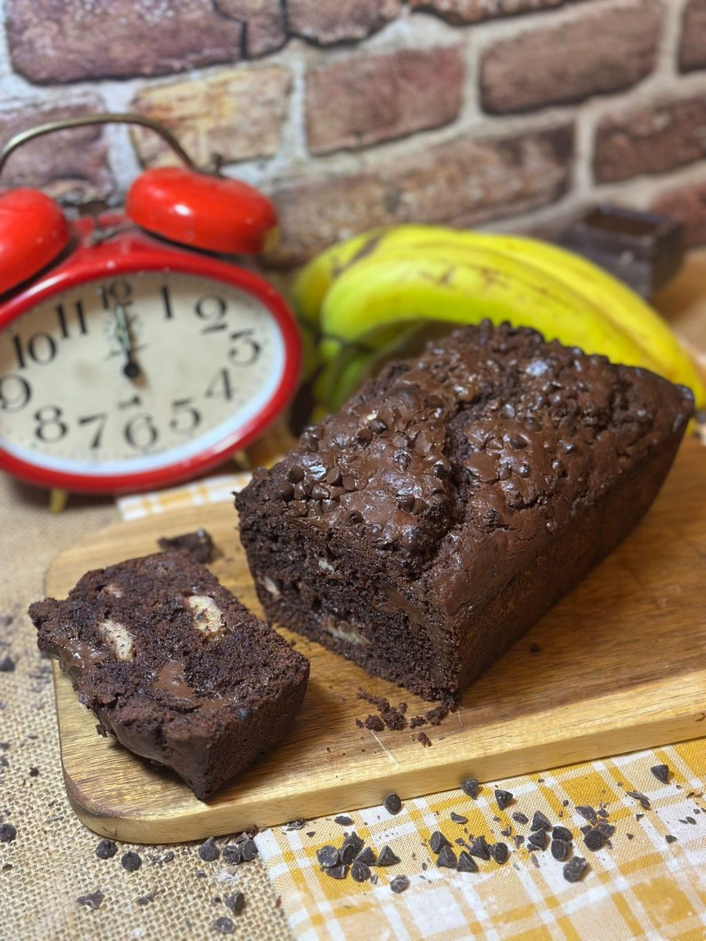 Plumcake cacao, cioccolato e banana soffice e&nbsp;goloso